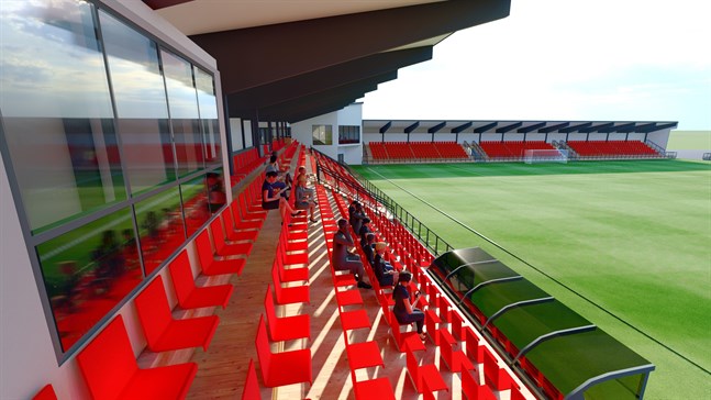 Arbetet med Jeppis Stadion framskrider. Nästa viktiga anhalt är statens idrottsråd, som leds av Paavo Arhinmäki (V) och där Joakim Strand (SFP) är en av medlemmarna.