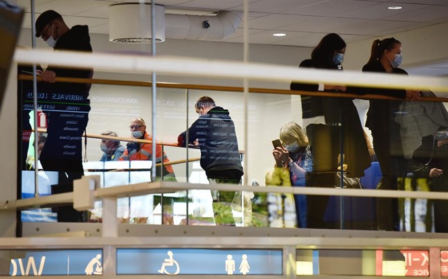 Enligt Ålands statistik- och utredningsbyrå minskade inresorna till Åland med 1,36 miljoner personer i fjol.