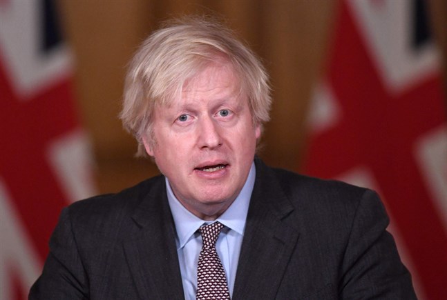 Storbritanniens premiärminister Boris Johnson.