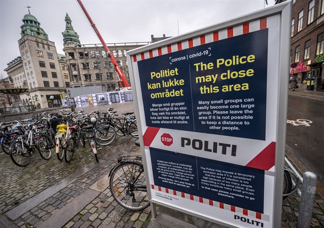 En majoritet av danskarna stöttar de rådande restriktionerna. Arkivbild.