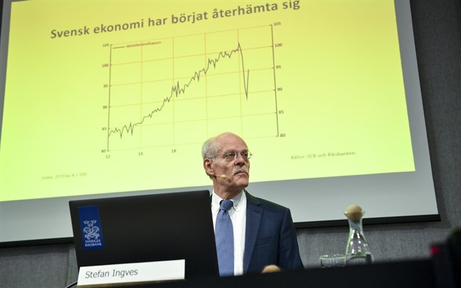 Sveriges reporänta ligger kvar på noll procent.