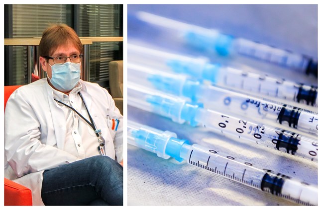 Infektionsöverläkare Marko Rahkonen konstaterar att de flesta i åldern 65-69 ändå väljer att ta Astra Zenecas vaccin, trots en viss tveksamhet.
