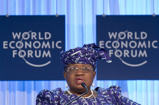 Nigerias tidigare finansminister Ngozi Okonjo-Iweala har utsetts till ny generalsekreterare för WTO. Arkivbild.