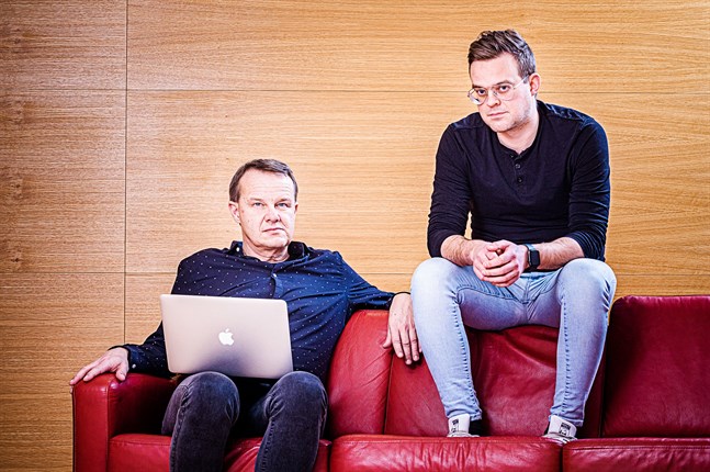 Sören Bäck och Björn Bredbacka.