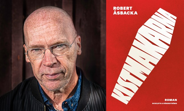 Robert Åsbacka är aktuell med romanen "Kistmakarna".
