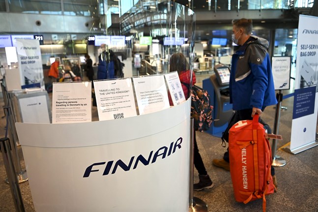 Det har inte varit någon rusning vid Finnairs infodisk under 2020.