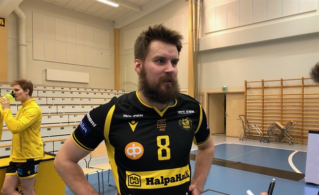 Teemu Lahti gjorde en bra insats och prisbelönades.
