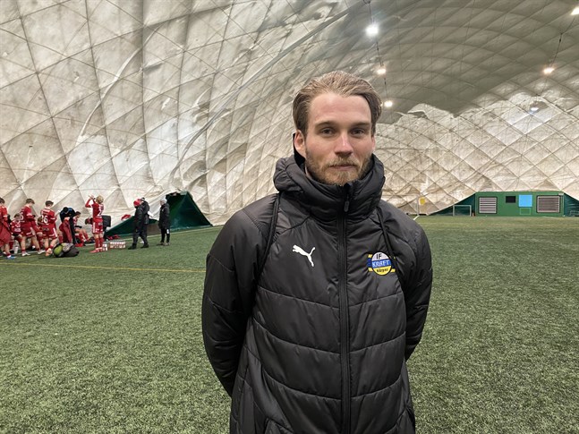 Kevin Peth var nöjd efter Krafts första träningsmatch, även om det blev förlust.