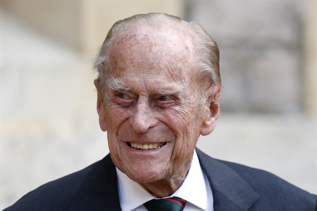 Storbritanniens prins Philip fyller 100 år i juni. Arkivbild.