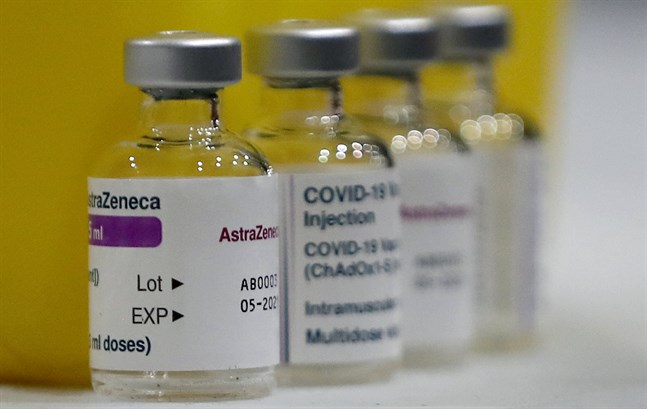 Astra Zenecas vaccin mot covid-19.