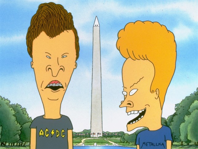 Beavis and Butt-head kommer tillbaka i en ny film. Arkivbild.