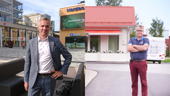 Anders Adlercreutz skrev ett debattinlägg om dividendbeskattningen i HBL och Peter Östman använde delar av texten i sitt debattsvar i ÖT.