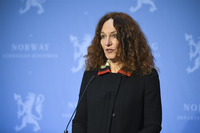 Det norska Folkehelseinstituttets generaldirektör Camilla Stoltenberg. Arkivbild.