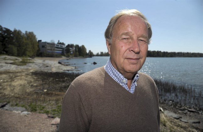 Hannu Mikkola. Bilden är tagen i Helsingfors 2012.