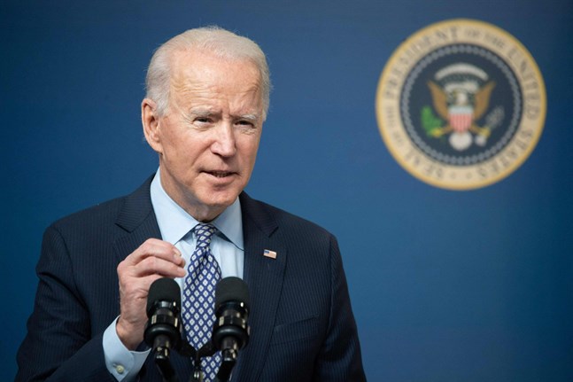 USA:s president Joe Biden vill visa att "det är en ny sheriff i stan".
