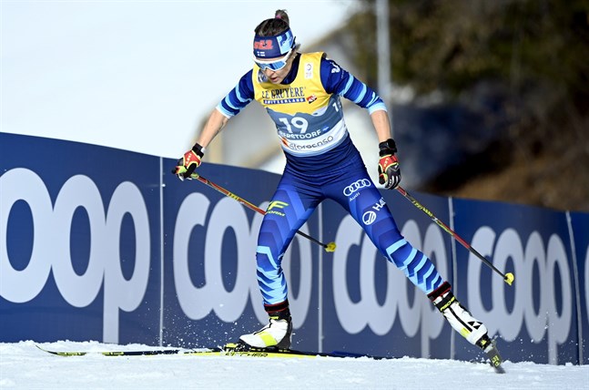 Riitta-Liisa Roponen är 42 år gammal men utmanar fortfarande världseliten. Det bevisade hon i dag med sin tiondeplats på 10 kilometer fritt.
