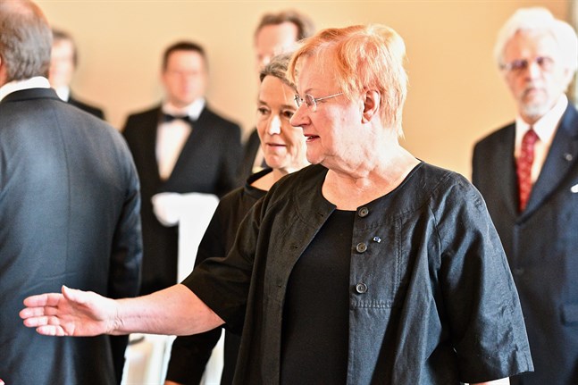 President Tarja Halonen fick ett oväntat förslag i ett samtal med ordföranden för det ryska parlamentets övre kammare nyligen. Arkivbild.
