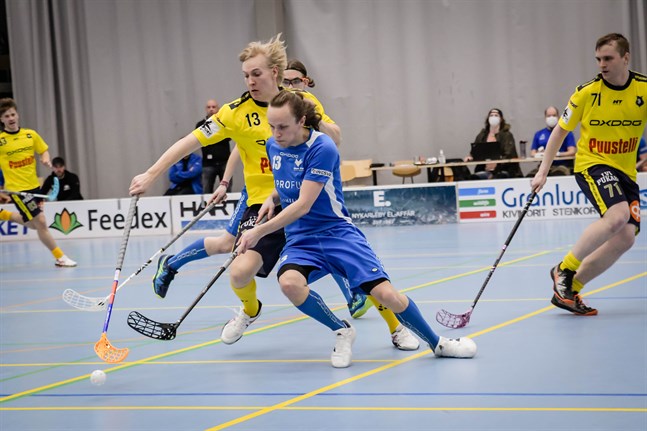 Jhonny Fredriksson i Blue Fox profilerade sig som målskytt.