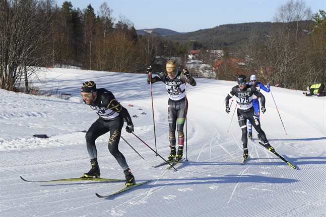 Tord Asle Gjerdalen var redan i tidigt skede av Vasaloppet bland de mest aktiva och kunde rycka ifrån till seger.
