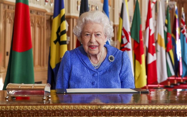 Storbritanniens drottning Elizabeth.