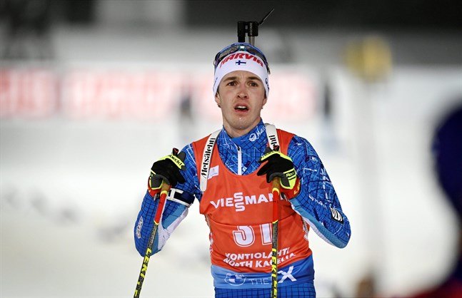 Tero Seppälä gick bäst av de finländska skidskyttarna i Nove Mesto men hade ingenting med tätstriden att göra.