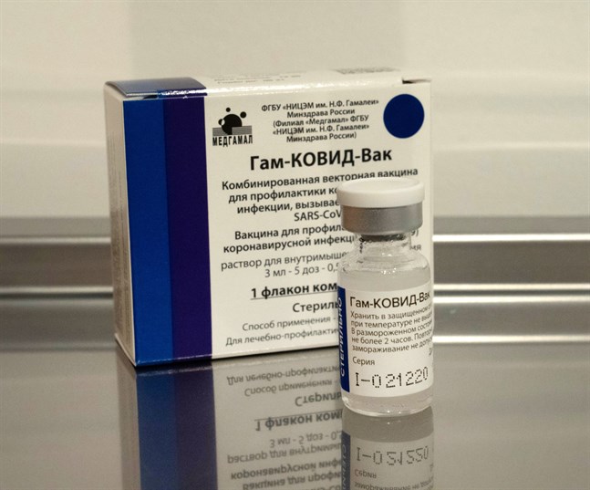 Sputnik V-vaccinet.