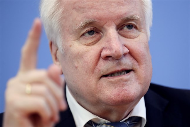 Tysklands inrikesminister Horst Seehofer.