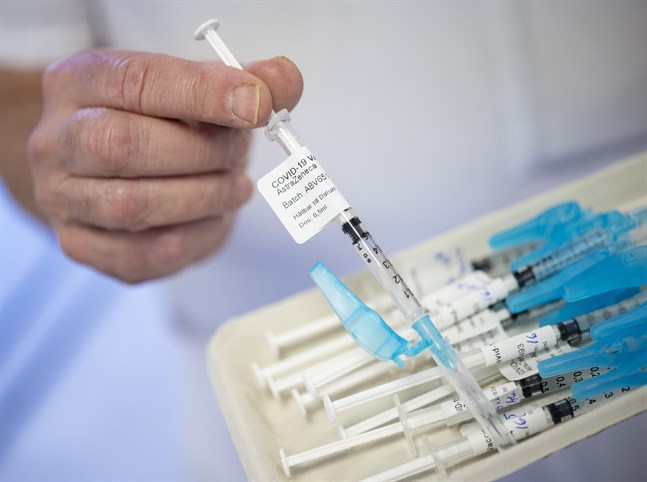 EU-ländernas export av Astra Zenecas vaccin utanför unionens gränser är nu i praktiken stoppad. Arkivbild.