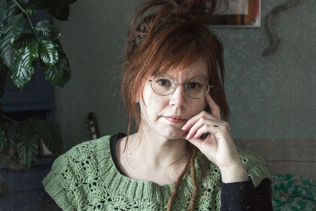 Alexandra Sandbäck är ordförande för bildkonstföreningen Jakarte.