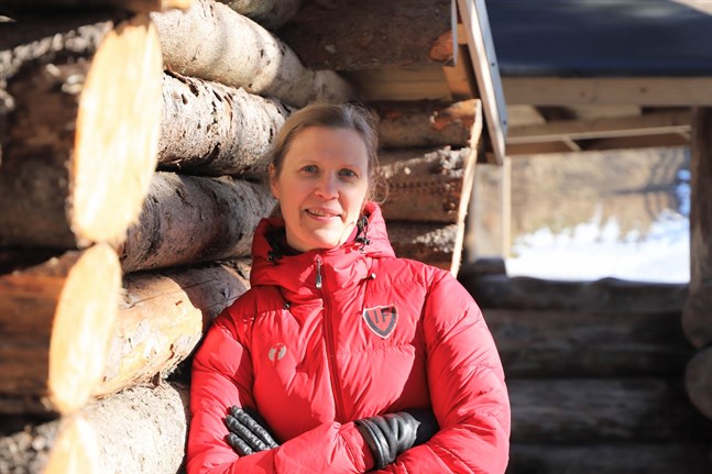 Diana Haldin är legitimerad näringsterapeut och jobbar en dag i veckan för Vasaregionens Idrottsakademi.