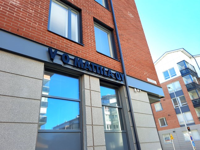 VO Mattila har sitt kontor på Kvarngatan i Vasa.