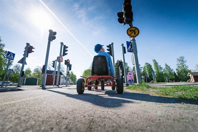 Många städer har redan trafikparker, till exempel Björneborg. Nu drömmer Vasa om en egen.