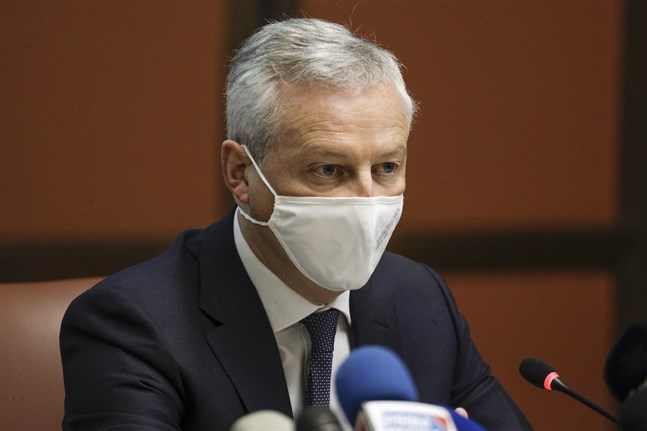 Frankrikes finansminister Bruno Le Maire. Arkivbild.