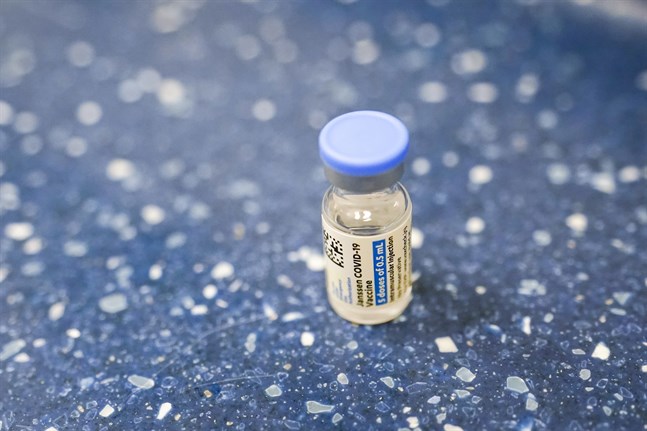 Johnson & Johnsons covidvaccin. Arkivbild.