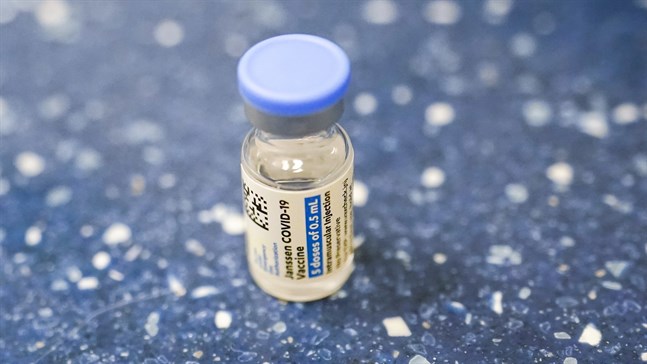 Johnson & Johnsons covidvaccin. Arkivbild.