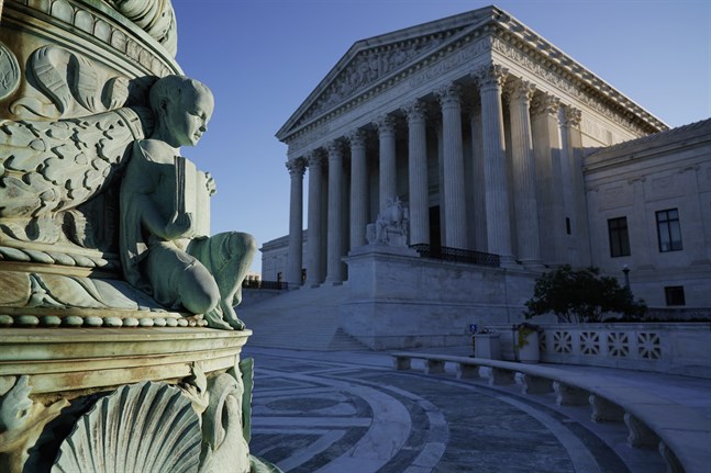 USA:s högsta domstol i Washington. Arkivbild.
