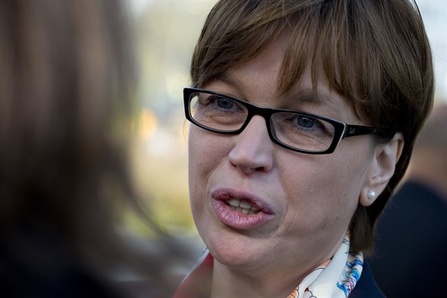 Belgiska Catherine De Bolle är chef för det europeiska polissamarbetet Europol. I en ny rapport varnas för att den organiserade brottsligheten kan växa sig stark i coronapandemins spår. Arkivfoto.