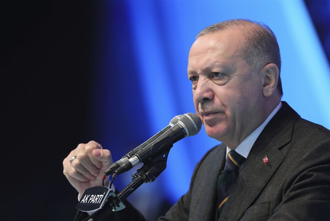 Turkiets president Recep Tayyip Erdogan. Arkivbild.