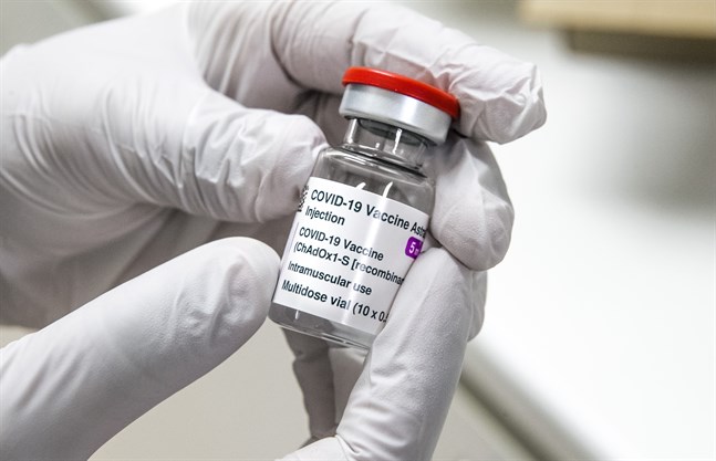 Astra Zenecas vaccin mot covid-19.