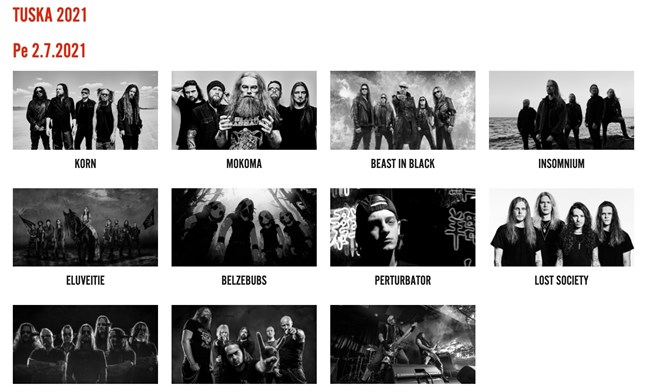 Årets metallfestival blir inte av.