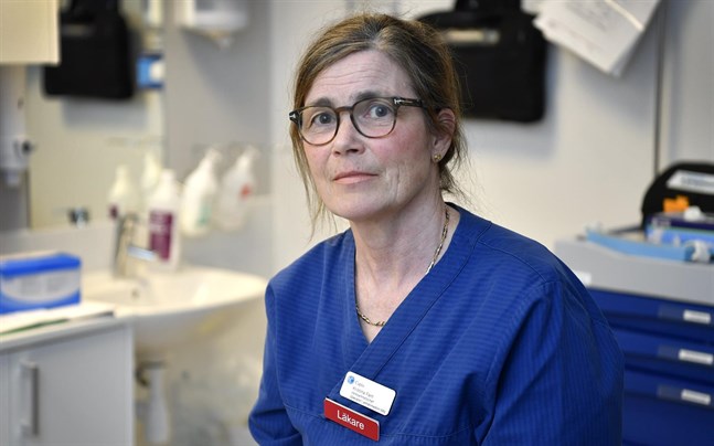 – En bra arbetsdag känner jag en oerhörd tacksamhet över att få vara en del av vaccineringen, säger Kristina Fant, verksamhetschef på Capio vårdcentral på Lidingö.