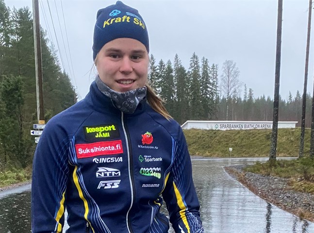 Frida Häggkvist slutade på en sjätte plats i söndagens final, men hon var ändå nöjd med sin insats.