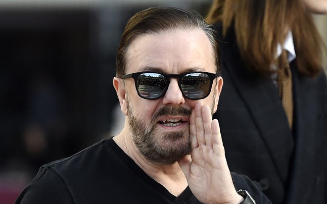 Ricky Gervais hyllar serien "Snabba cash" och kallar den briljant.