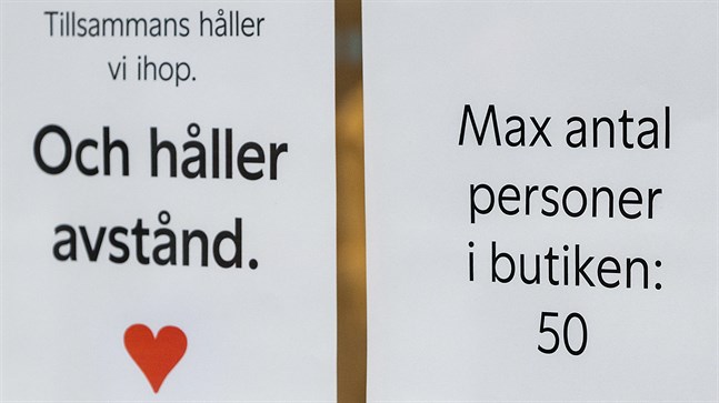 Pandemilagen har bland inneburit begränsningar för butiker.