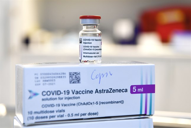 Astra Zenecas vaccin mot Covid-19.