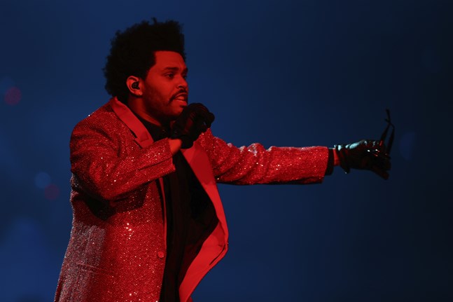 The Weeknd fick inte en enda nominering vid senaste Grammygalan. Arkivbild.