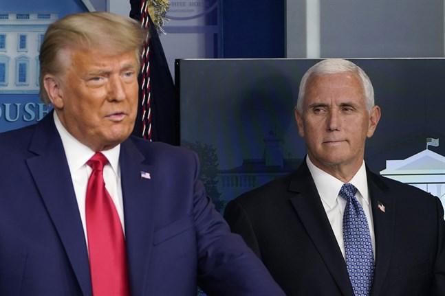 Den amerikanske förläggaren Jonathan Karp försvarar sitt beslut att ge ut två böcker av Donald Trumps vicepresident Mike Pence. Arkivbild.