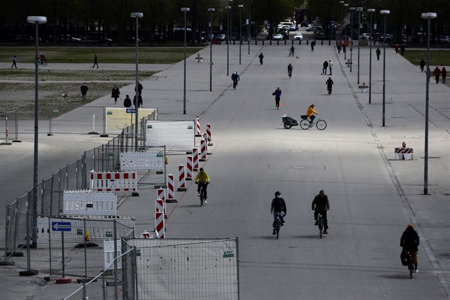 Platsen för traditionella Oktoberfest i München kommer att stå öde i år igen.