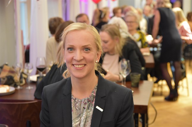 Sandra Bergqvist vill fortsätta som en av tre vice ordförande för SFP. Arkivbild.
