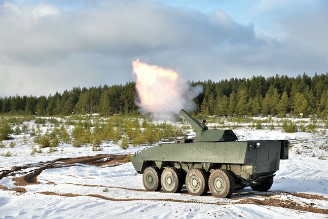 Patria tillverkar pansarfordon och annat försvarsmateriel.